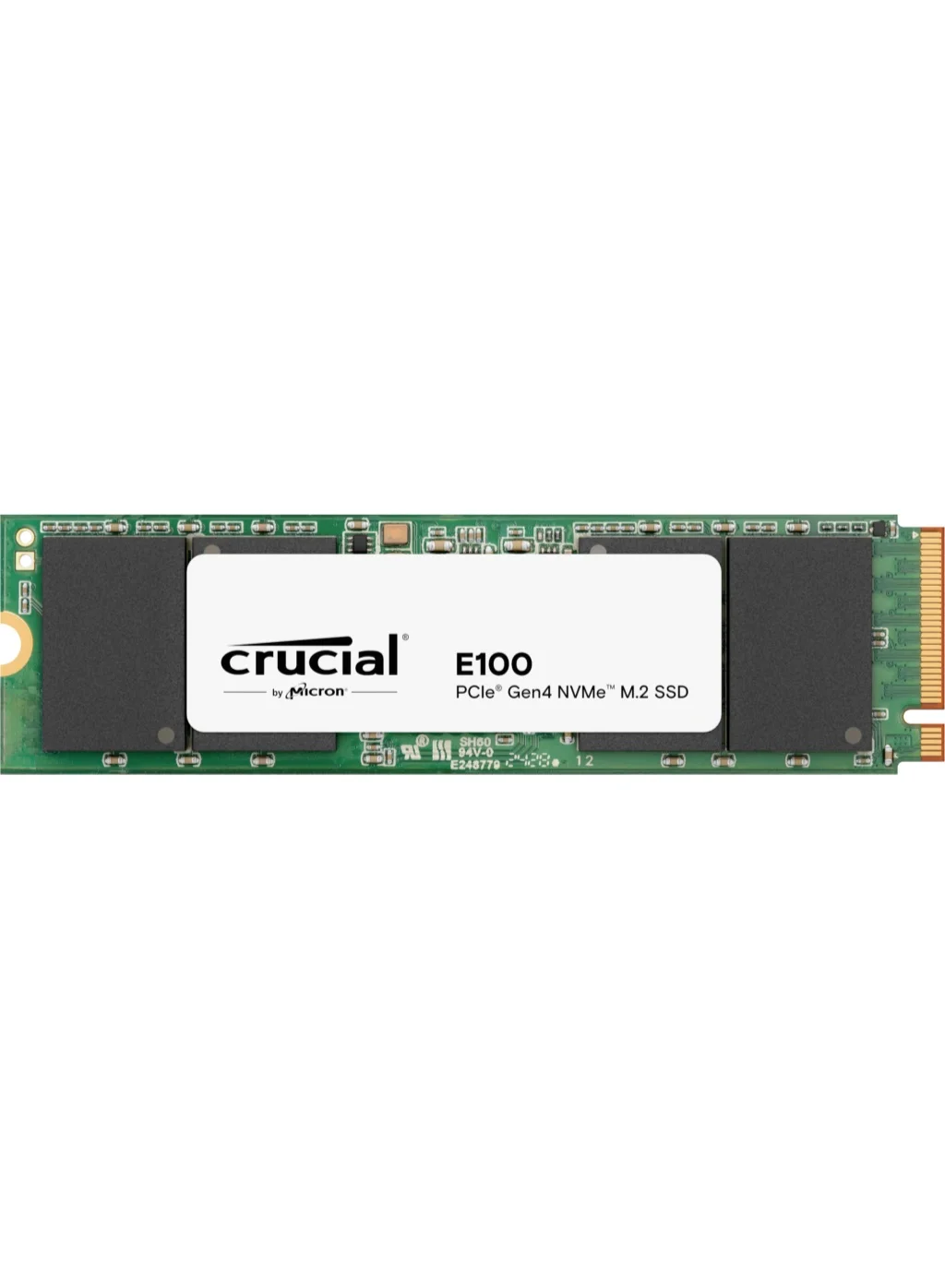 Premium E100 2TB PCIe Gen4 NVMe M.2 SSD Internal Solid State Drive (2 TB) xivfb