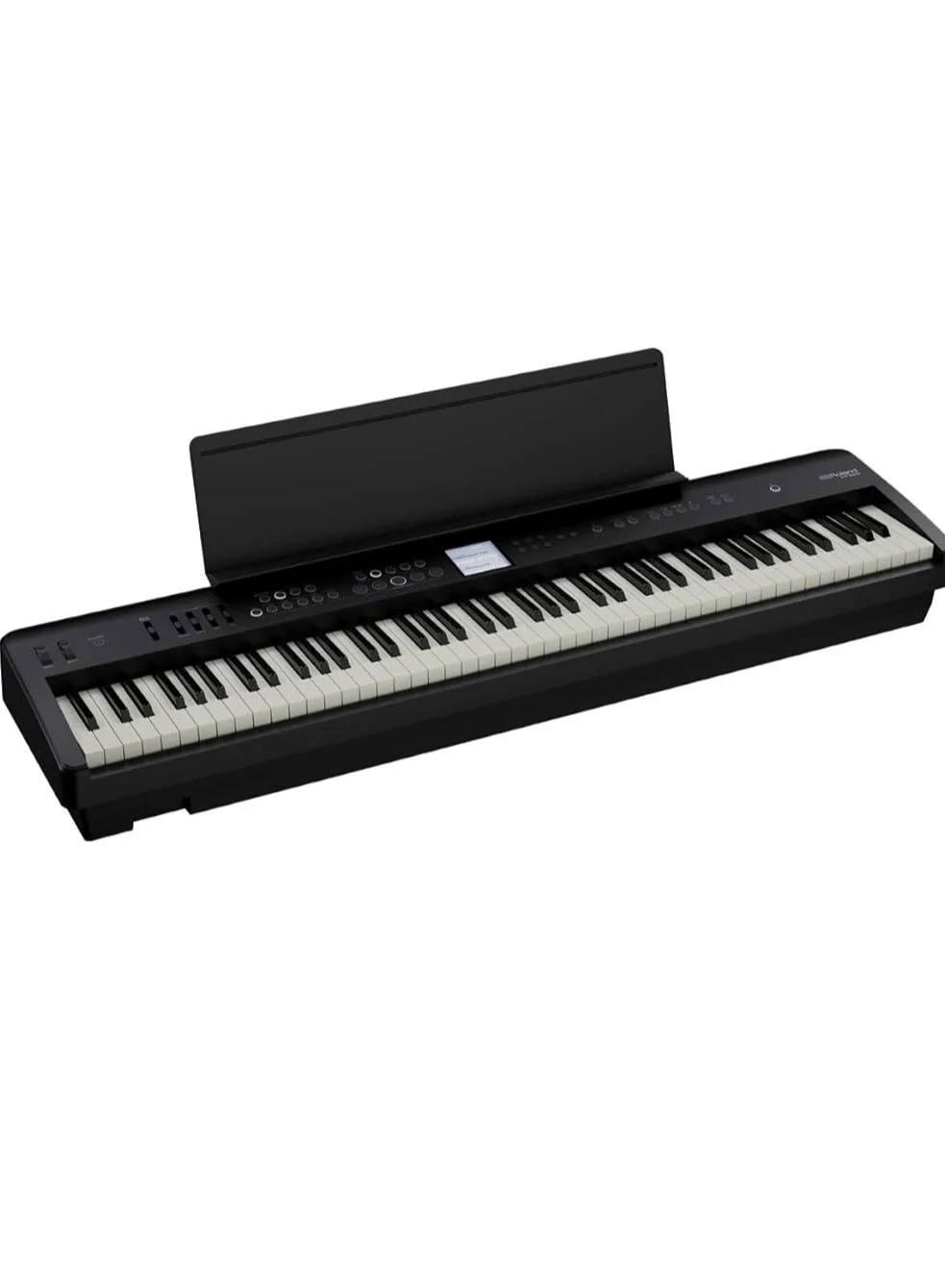 Premium Digital Piano 88-Key Weighted Action Keyboard with Built-in Speakers and Bluetooth Connectivity (Black) ujkwn