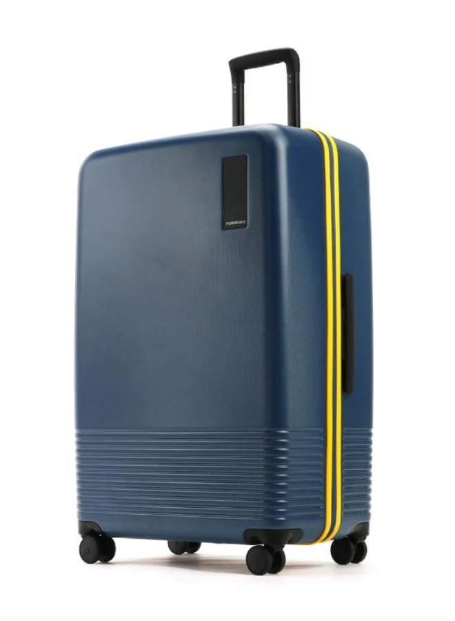 Premium Hardshell Check-in Luggage with TSA Lock and Hinomoto Wheels (Ocean Sunray Blue, 110L) 84a23