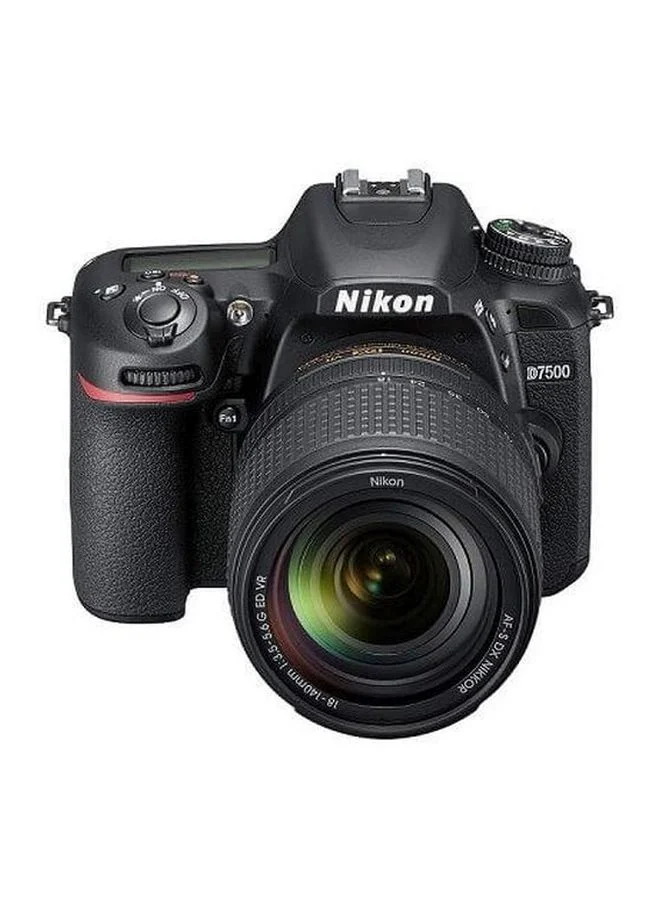 Professional DSLR Camera Kit with 18-140mm VR Lens (20.9 MP, Black) wdpjm