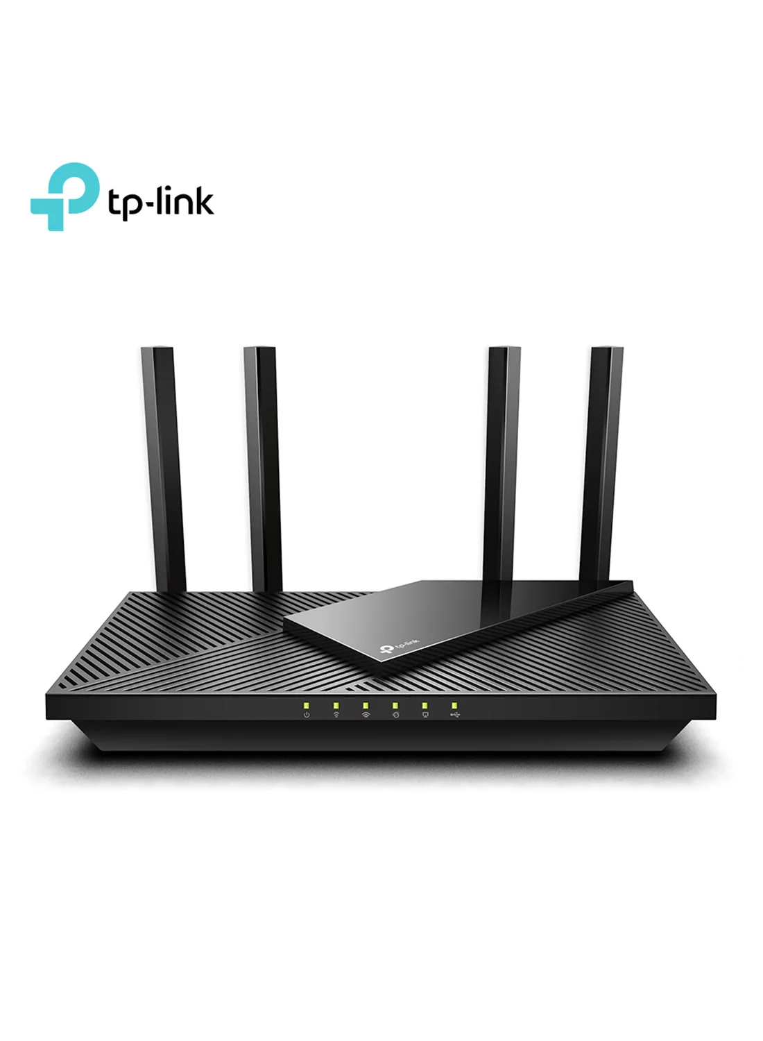 Premium AX3000 Dual Band Gigabit Wi-Fi 6 Router High-Speed Wireless Internet Connectivity for Home and Office (Black) yua9s