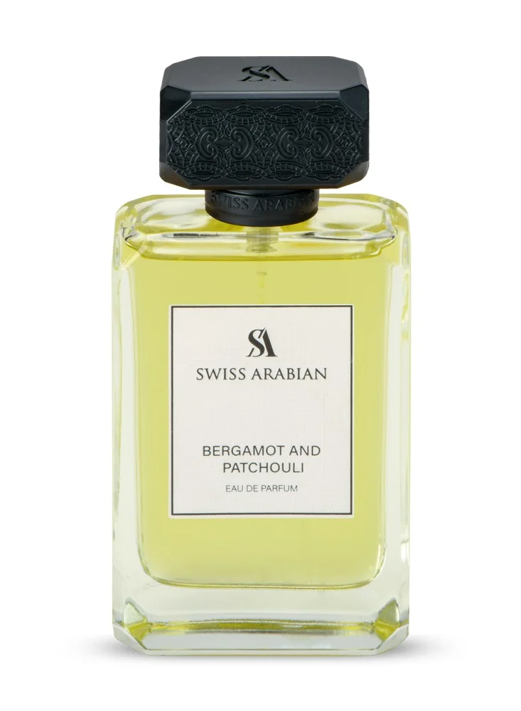 Swiss Arabian Bergamot and Patchouli Eau De Parfum Premium Fragrance for Men and Women (100 mL) pizab