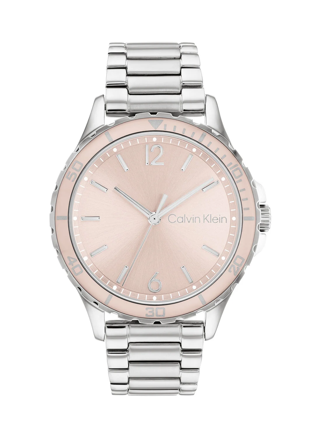 Premium Women's Analog Quartz Stainless Steel Wristwatch (Silver, 36mm) 9yqt0