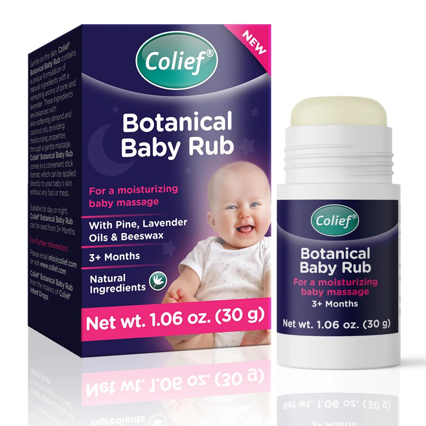 Botanical Baby Chest Rub with Lavender and Pine (30 g) ph9dv