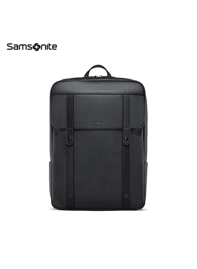 Premium Laptop Backpack for Men and Women, 16-inch Travel Bag, Durable Student Rucksack, Water-Resistant Professional Daypack (Black, 45 cm) g7qd8