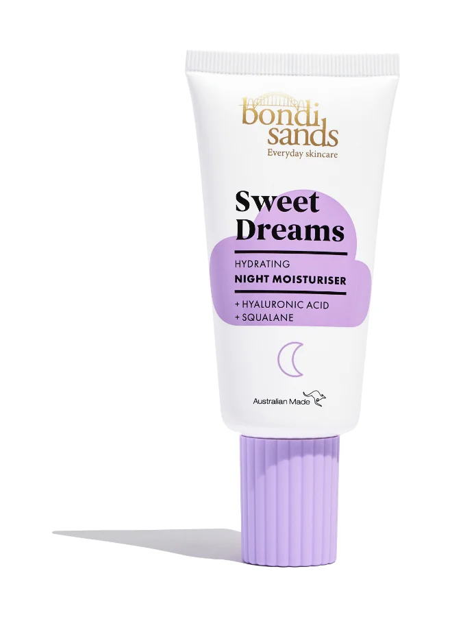 BONDI SANDS Sweet Dreams Night Moisturiser Deeply Hydrating Face Cream for Radiant Skin (50 mL) 1ihz2
