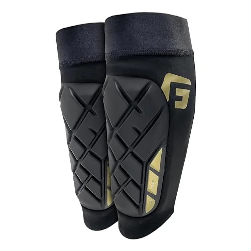 G-Form ProS Elite X Shin Guard Impact-Resistant Protective Gear (Matte Black, Medium) x6kti