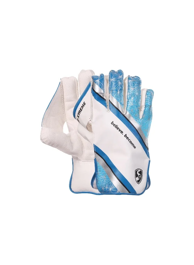 Premium Professional Cricket Batting Gloves RSD XTREME Lightweight Breathable Protective Gear for Men (Adult, White) ga3yd