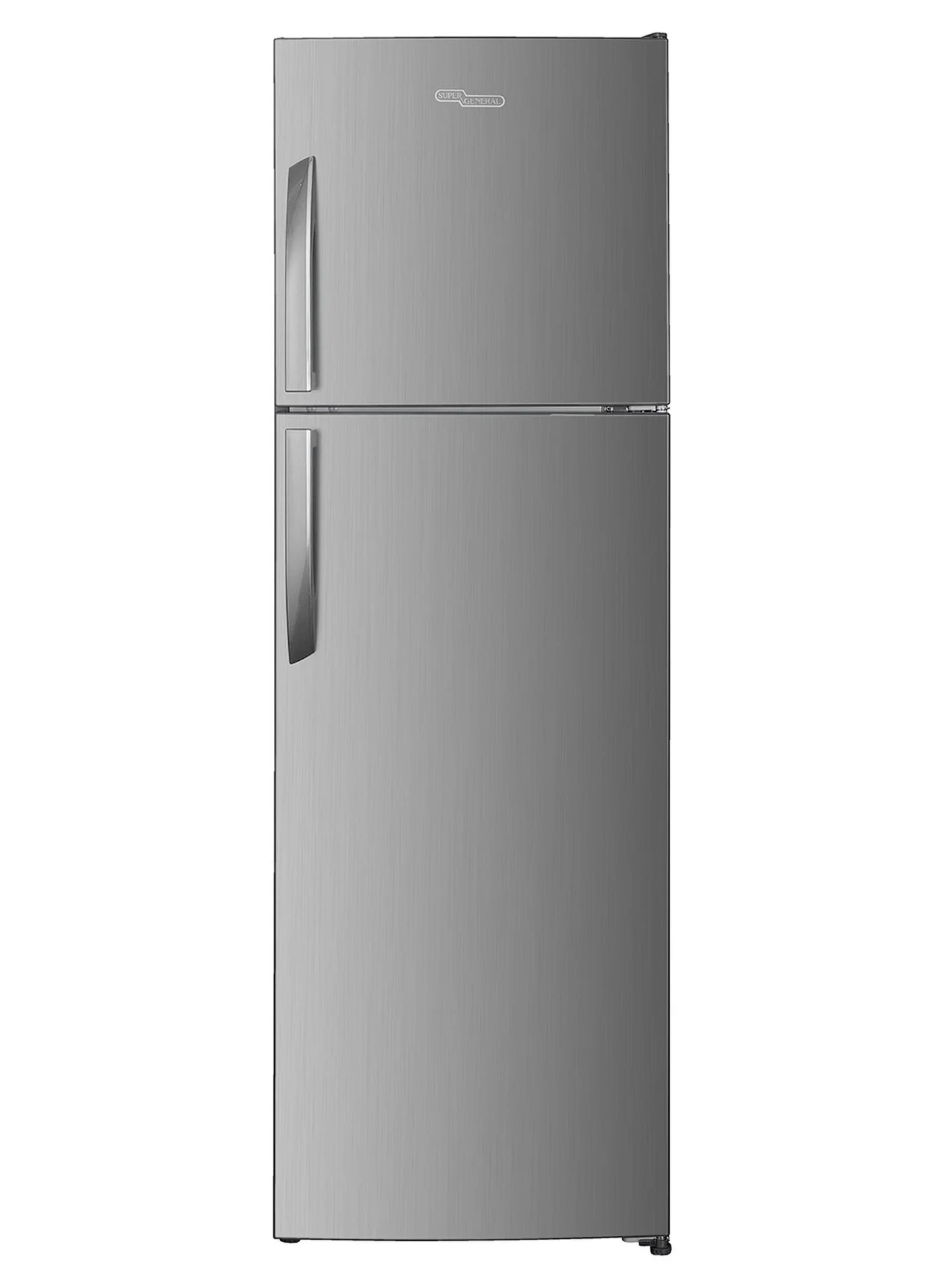Super General Double Door Top-Mount Refrigerator-Freezer (Silver, 247L Net Capacity) No-Frost Premium Cooling System nvse4