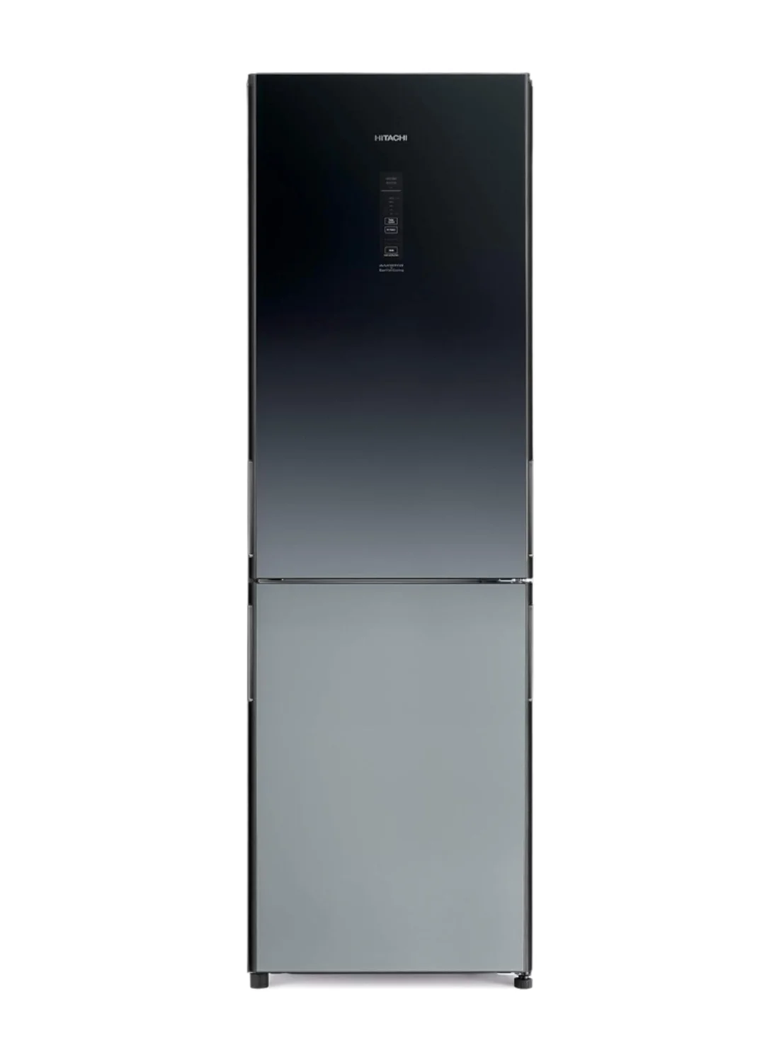 Premium Bottom Mount Double Door Refrigerator with Inverter Compressor and Dual Fan Cooling (Grey, 330L Net Capacity) tp49s