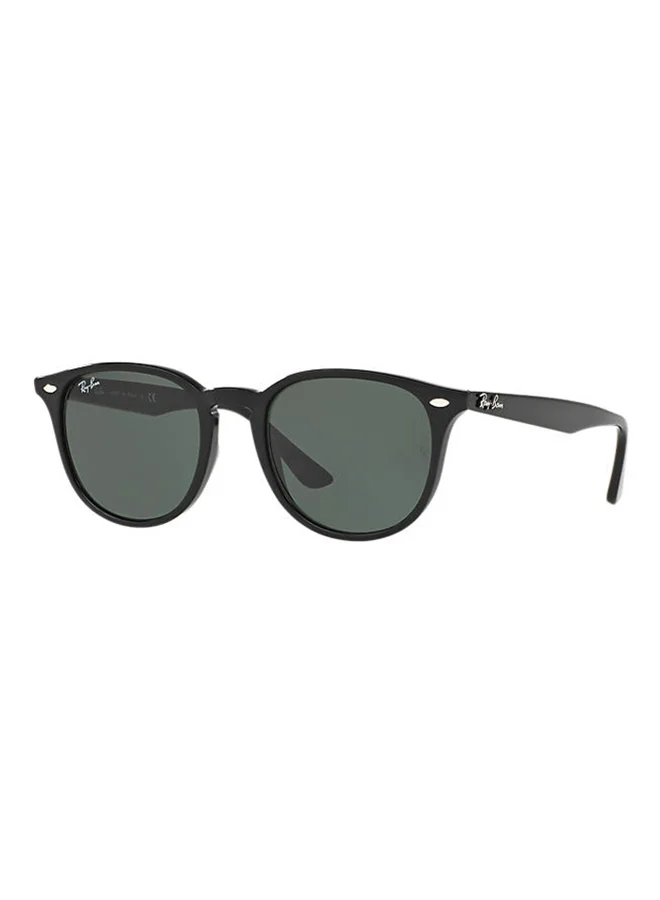 Premium Wayfarer Sunglasses Unisex Classic Style Lightweight Frame (Black, 51 mm) iifnw