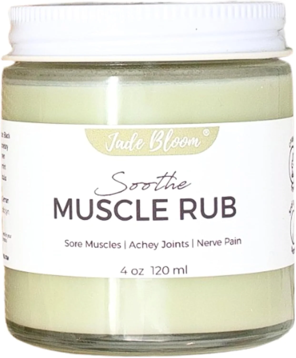 Jade Bloom Muscle Rub Essential Oil Fusion Heat Activated Balm (50 g) r2n2a