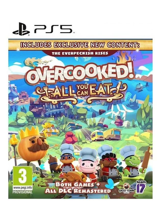 Team 17 Overcooked! All You Can Eat (International Version) Cooking Simulation Game for Next-Gen Console rtgh8