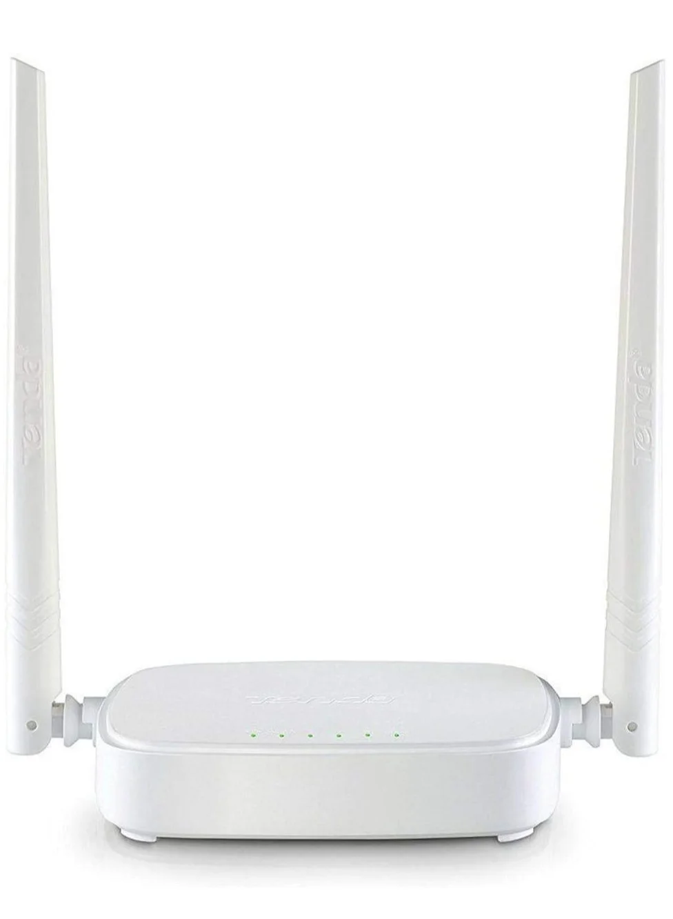 Tenda N301 Wireless Router 300 Mbps High-Speed WiFi Access Point with 2 External Antennas (White) 0wydr