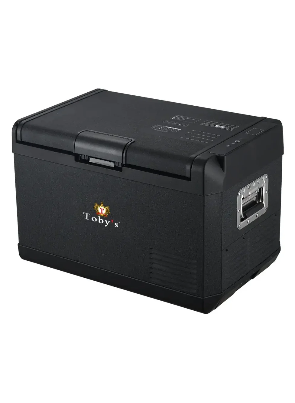 Toby's TR-37 Portable Dual Compartment Fridge and Freezer Premium Cooling System for Outdoor Travel (15600mAh Battery) 3cn6n