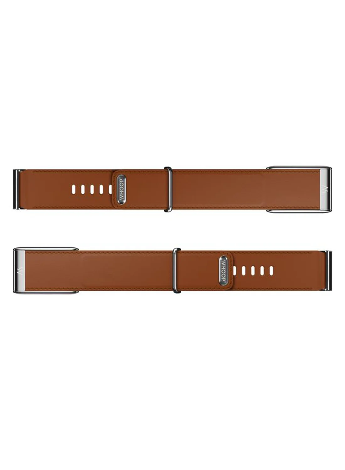 LeatherLuxe Premium Italian Leather Replacement Band for Fitness Trackers (Chestnut, Size L) d9qal