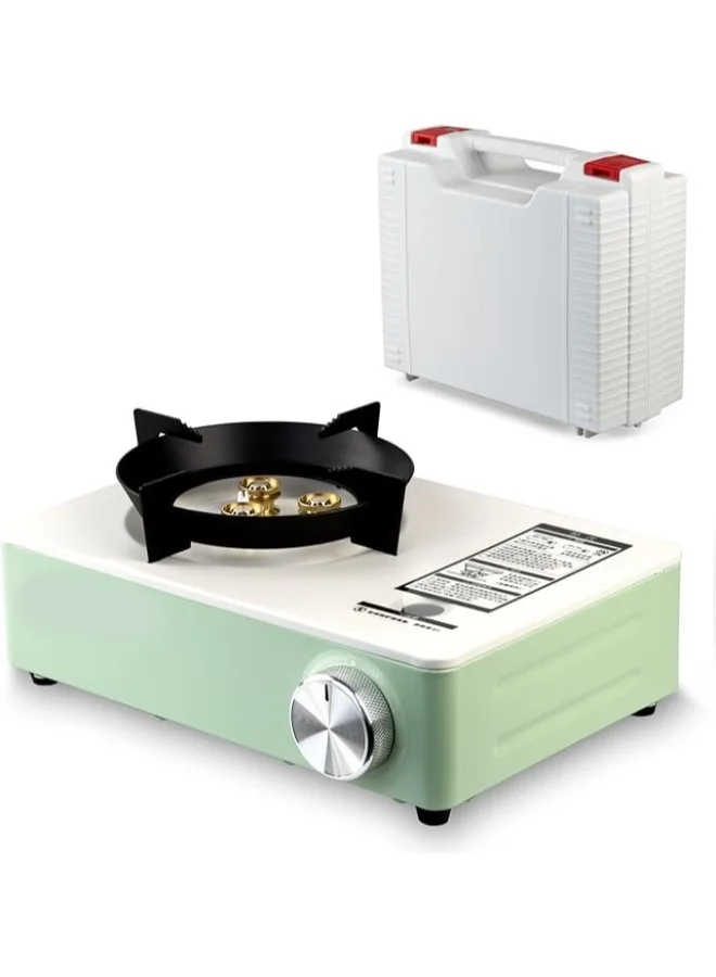 YanChuan Portable Camping Stove High Output Windproof Single Burner Gas Cooker for Outdoor Cooking and Backpacking (34 cm x 28 cm x 11 cm) 9z0xy