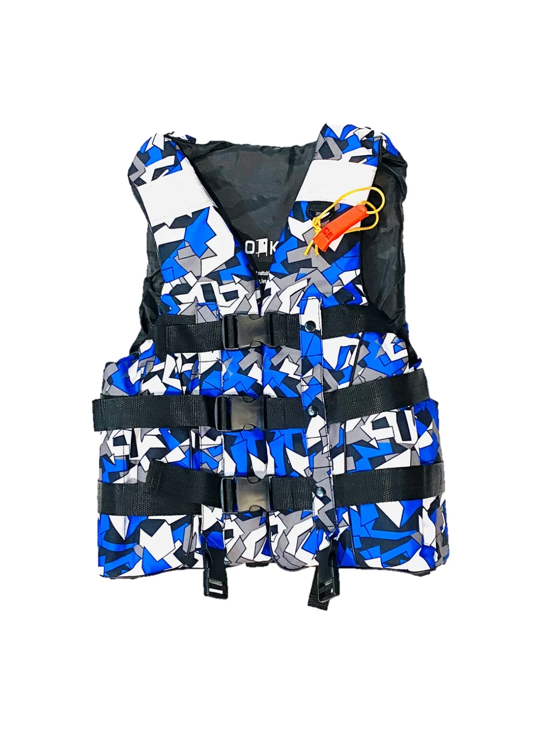 Oakura Life Jacket Premium Buoyancy Vest Adjustable Fit For Water Sports (Unisex, Adult/Kids, 5 Sizes) j9u5p