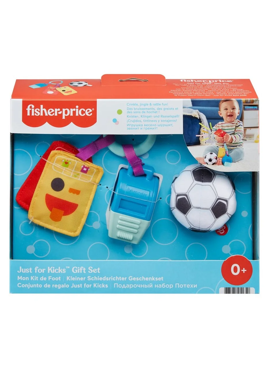 Fisher-Price Soccer Themed Activity Gift Set for Infants (Multicolor, 1 Piece) r1jlg
