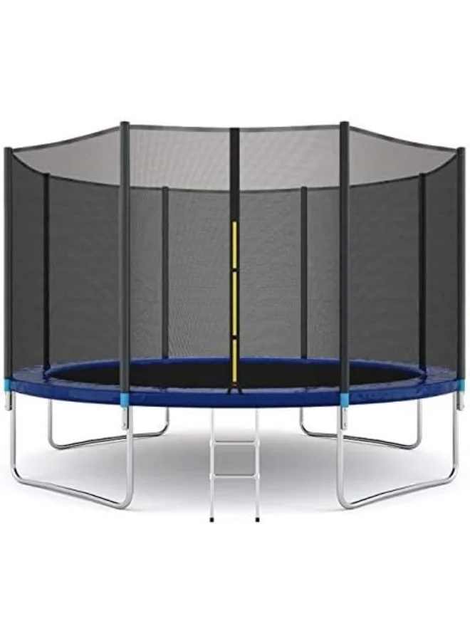 Rainbow Toys Heavy Duty Fitness Trampoline for Kids (12ft, Outdoor and Indoor) 5nnsp