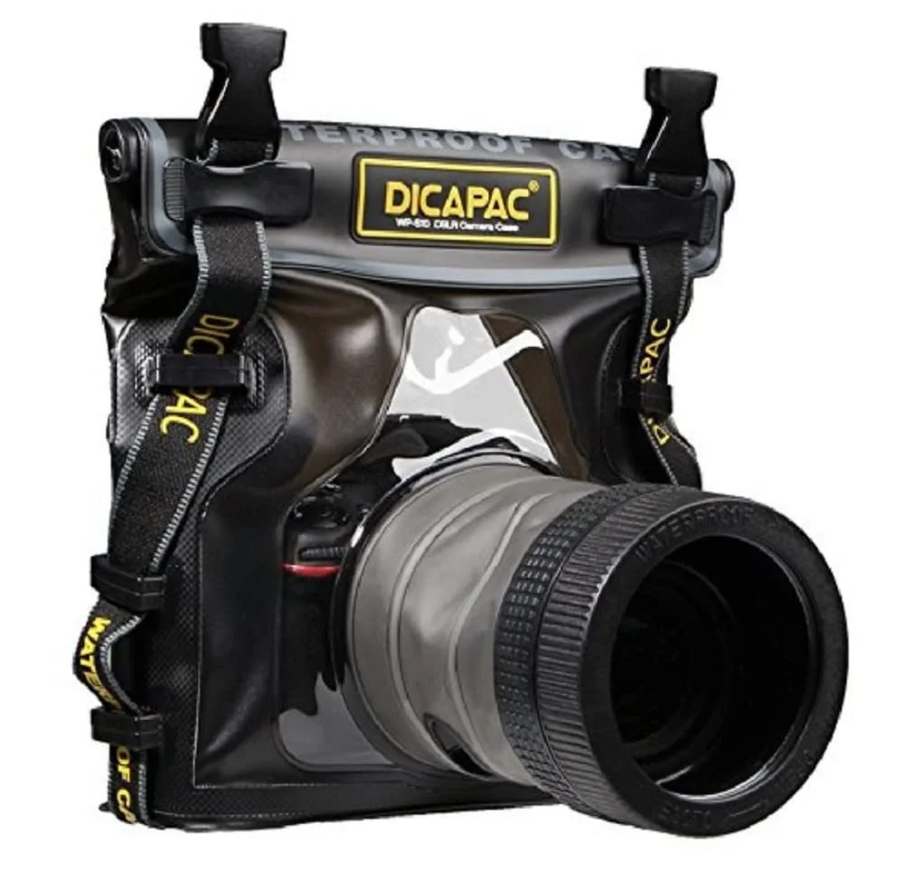 Professional Waterproof DSLR Camera Housing Case (Universal Fit, Clear, 1 Unit) 0c6tn
