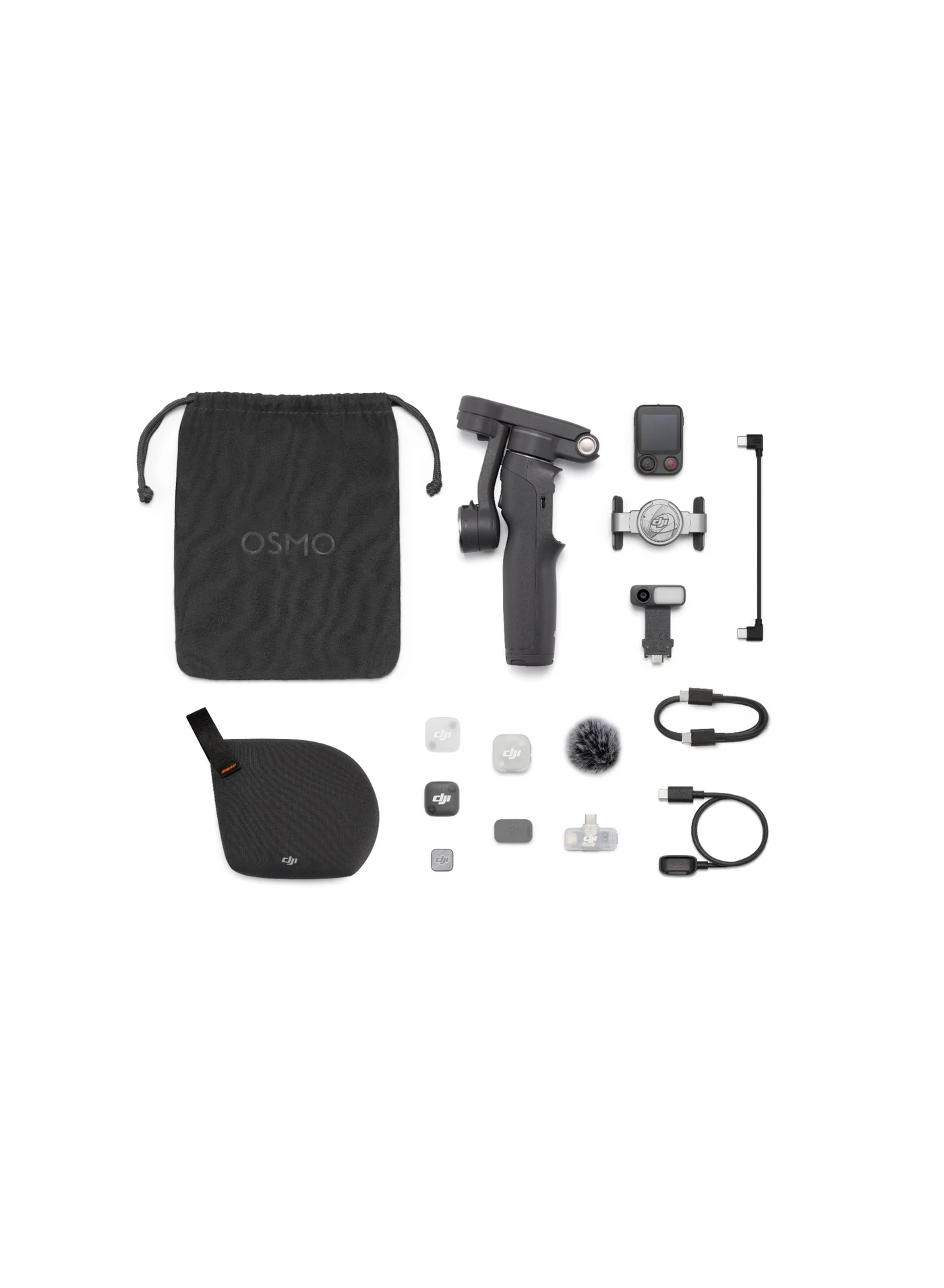 Premium Smartphone Gimbal Stabilizer Creator Combo Kit (3-Axis, Professional Video Recording, For Content Creators) 65cze