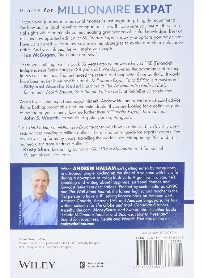 Millionaire Expat: How To Build Wealth Living Overseas - Financial Planning Guide (Paperback) filry