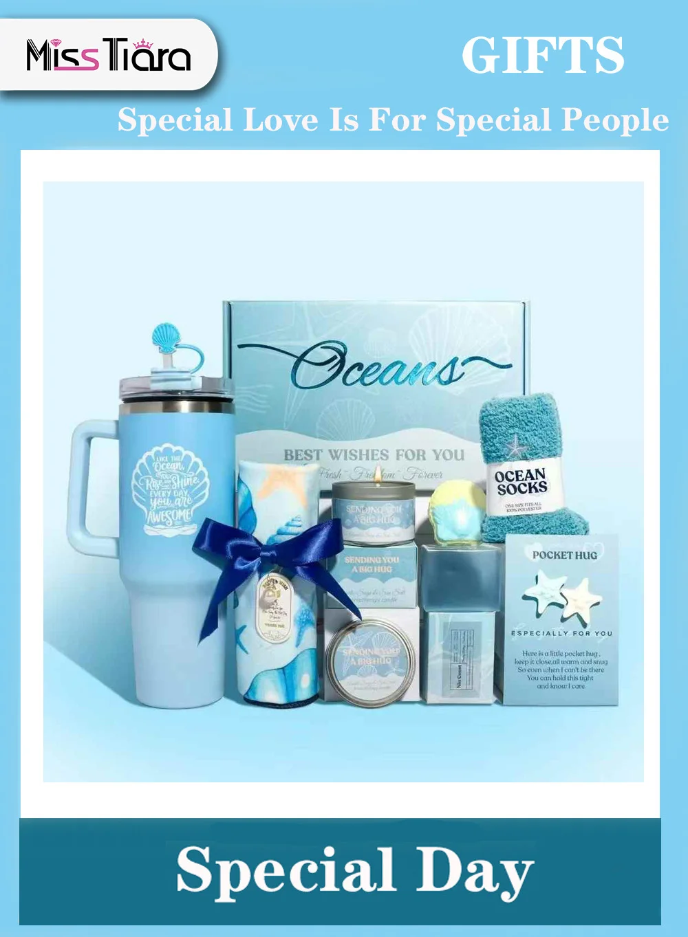 MissTiara Premium Women's Gift Set - Elegant Self-Care Collection for Birthday and Special Occasions (1 Piece) ithzh