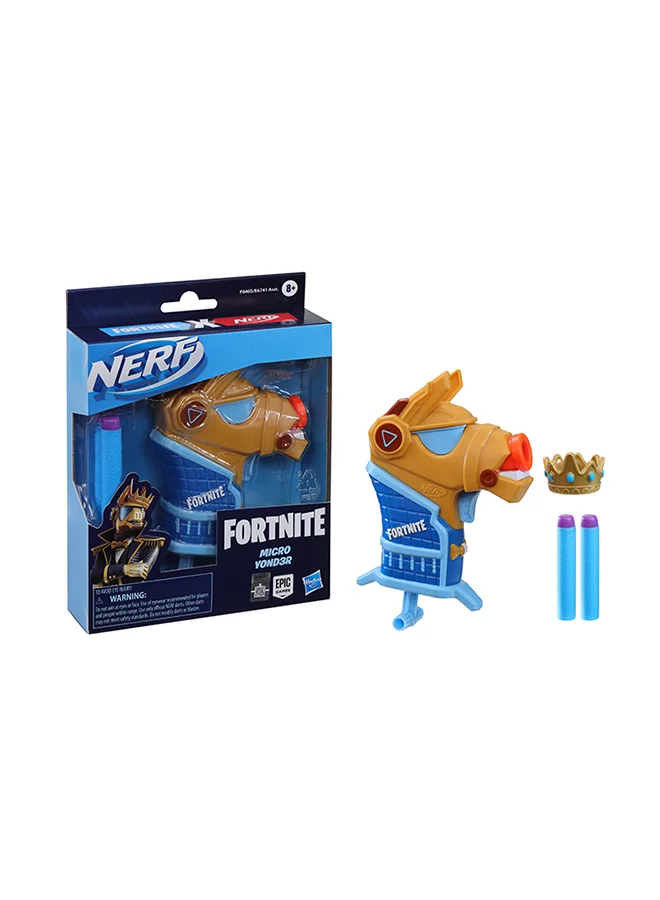 Micro Dart-Firing Blaster Toy Inspired By Popular Gaming Outfit (Includes 2 Elite Darts And Removable Crown) x1bhe