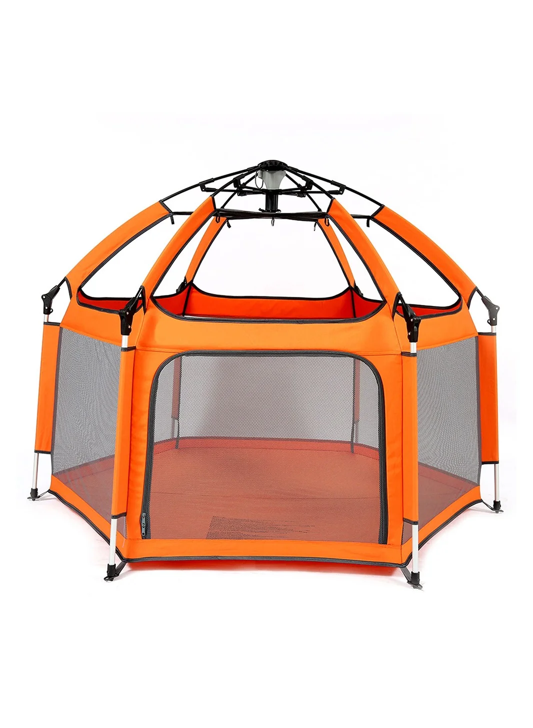 Cool Baby Portable Foldable Playpen with UV Shade Canopy for Indoor and Outdoor Activity (120 cm x 120 cm) q8ive