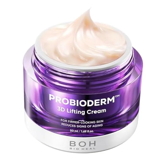 BIOHEAL BOH Probioderm 3D Lifting Cream with 17-Peptide Complex for Mature Skin (50 mL) 9b2ku