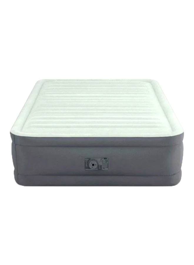 Premium Inflatable Airbed Mattress with Built-in Support (Green/Grey, 191x137cm) rug5u