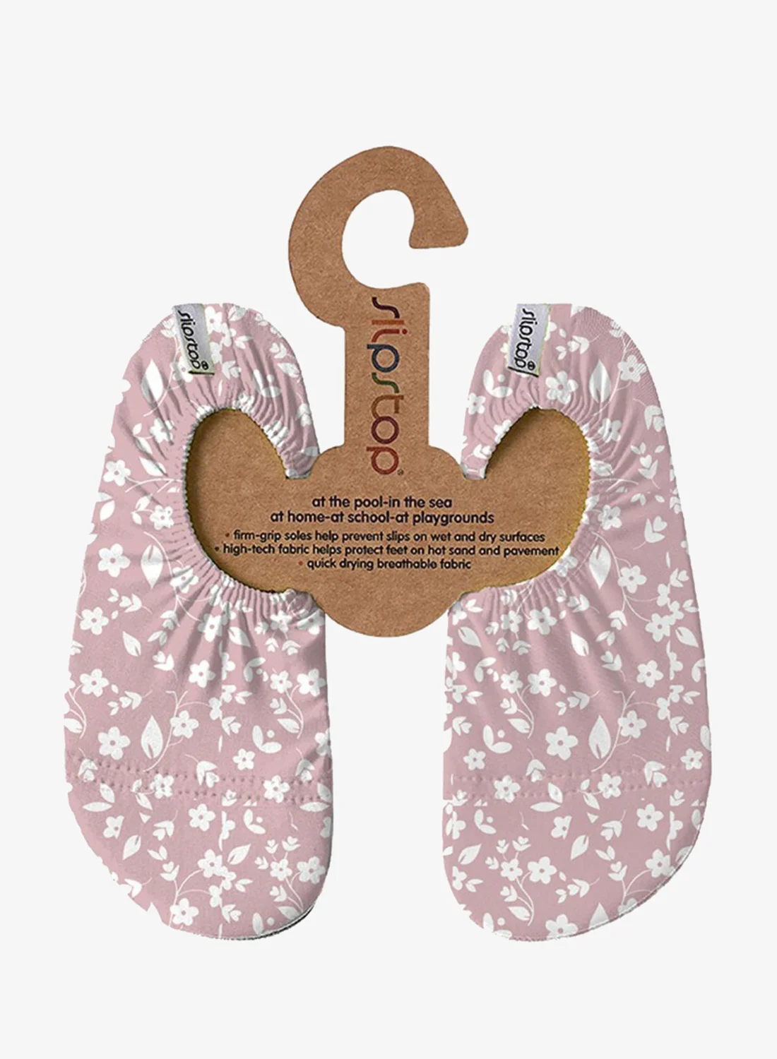Premium Kids Non-Slip Water Shoes Floral Quick-Dry Beach Footwear for Swimming and Pool (Rose Flower, 20-21 EU) d6vw3