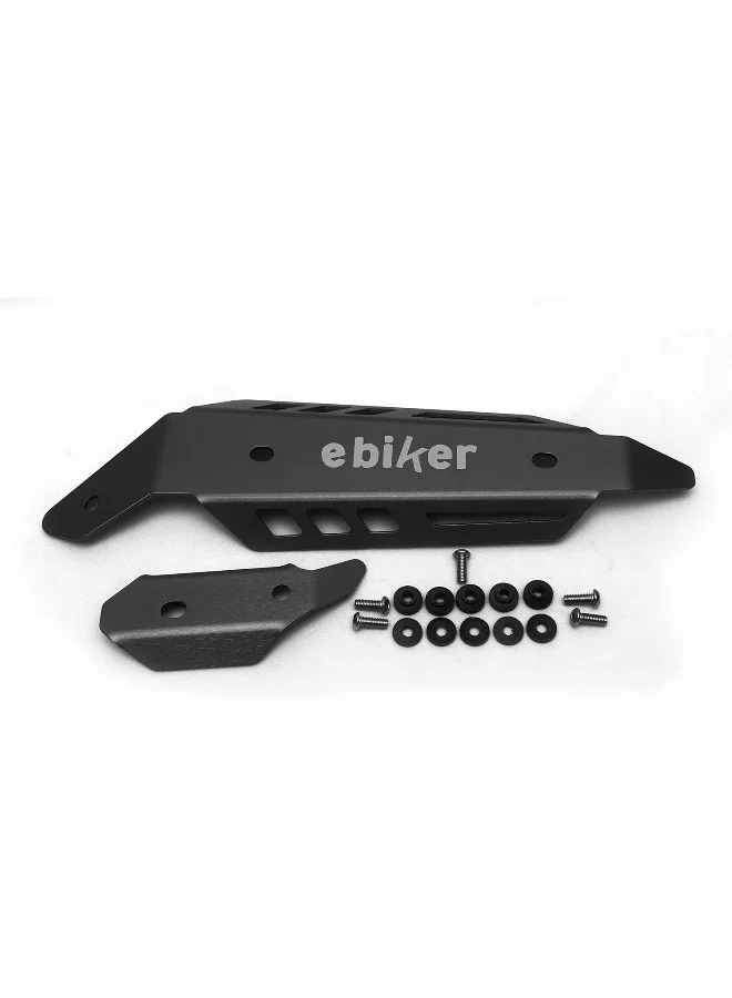 Ebiker CNC Machined Mid Pipe Heat Shield Premium Aluminum Exhaust Guard for Off-Road Motorcycles jlcvq