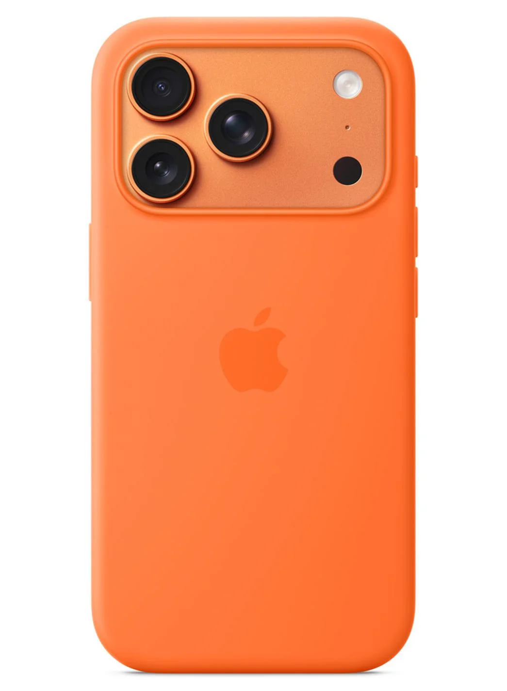Premium Smart Silicone Protective Case for Smartphone 17 Pro (Orange, 1 Piece) pmmbg