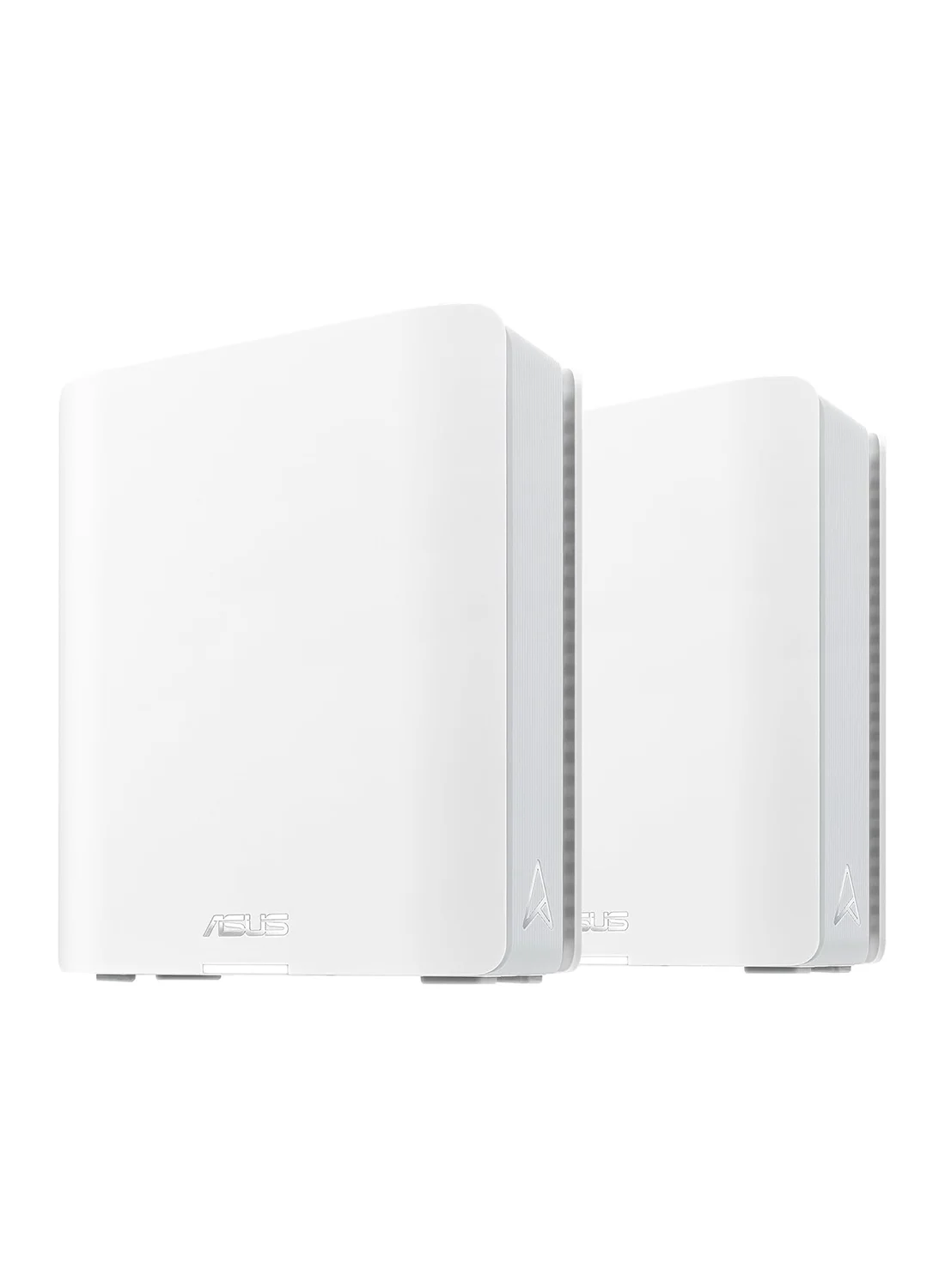 Premium Tri-Band Mesh Router System WiFi 7 18Gbps High-Speed Connectivity (White, 2-Pack) y9xng