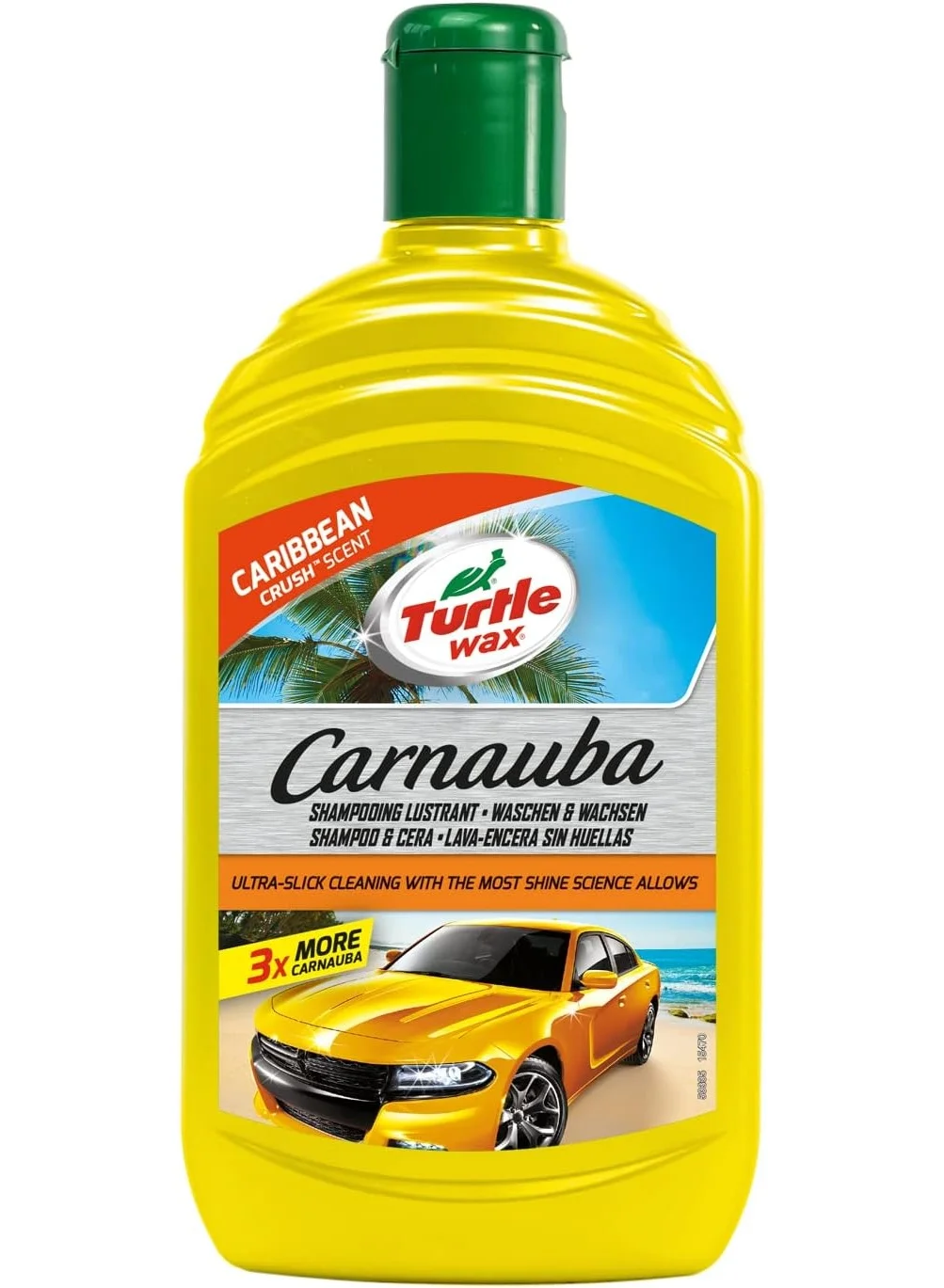 Premium Carnauba Tropical Wash & Wax Car Cleaning Solution (500 mL) ou5et
