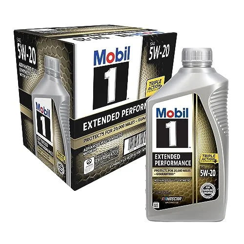 Premium Full Synthetic Motor Oil 5W-20 Extended Performance Formula (6-Pack, 946 mL Each) rqzgx