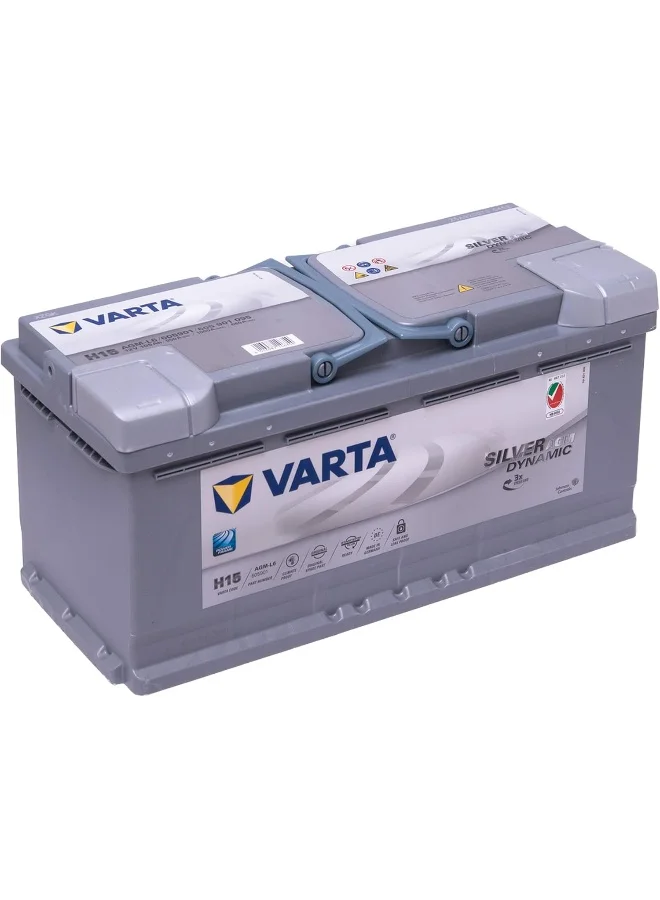 Premium AGM Automotive Battery 12V 105Ah High-Performance Starting Power (105Ah) j2fi2