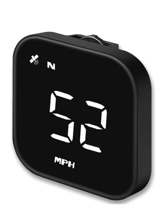 HUD Digital GPS Speedometer Head Up Display Universal Car HUD with Overspeed Alarm and Fatigue Reminder (White) ux1b9