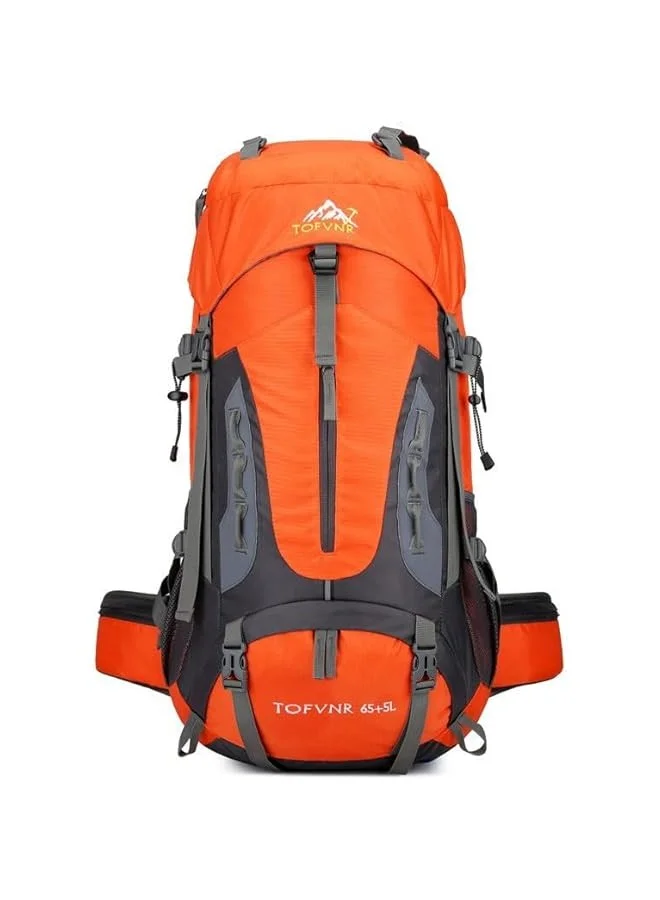 TRASSLE 70L Camping Hiking Backpack, Premium Water Resistant Outdoor Travel Daypack for Hiking Cycling Climbing (70L) bz7i2