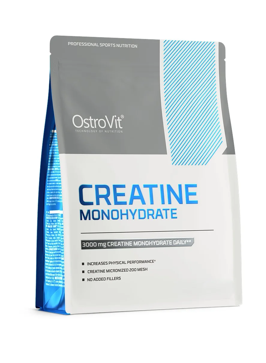 OstroVit Creatine Monohydrate Powder (Unflavoured, 300g) mg5qo