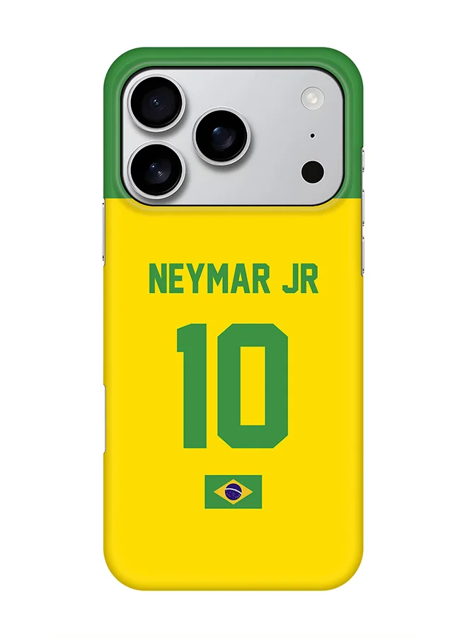 Stylizedd Magnetic Protective Case for 17 Pro Slim Matte Cover Brazil Football Design (1 Piece) 217ko