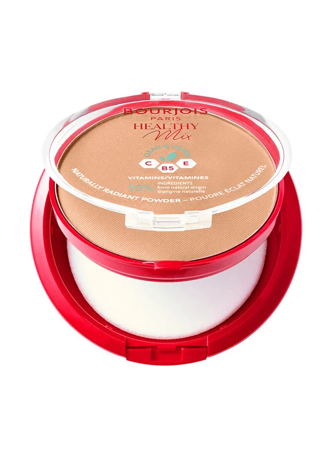 Bourjois Paris Healthy Mix Clean Pressed Powder (Matte Finish, Deep Beige, 10 g) yx58m