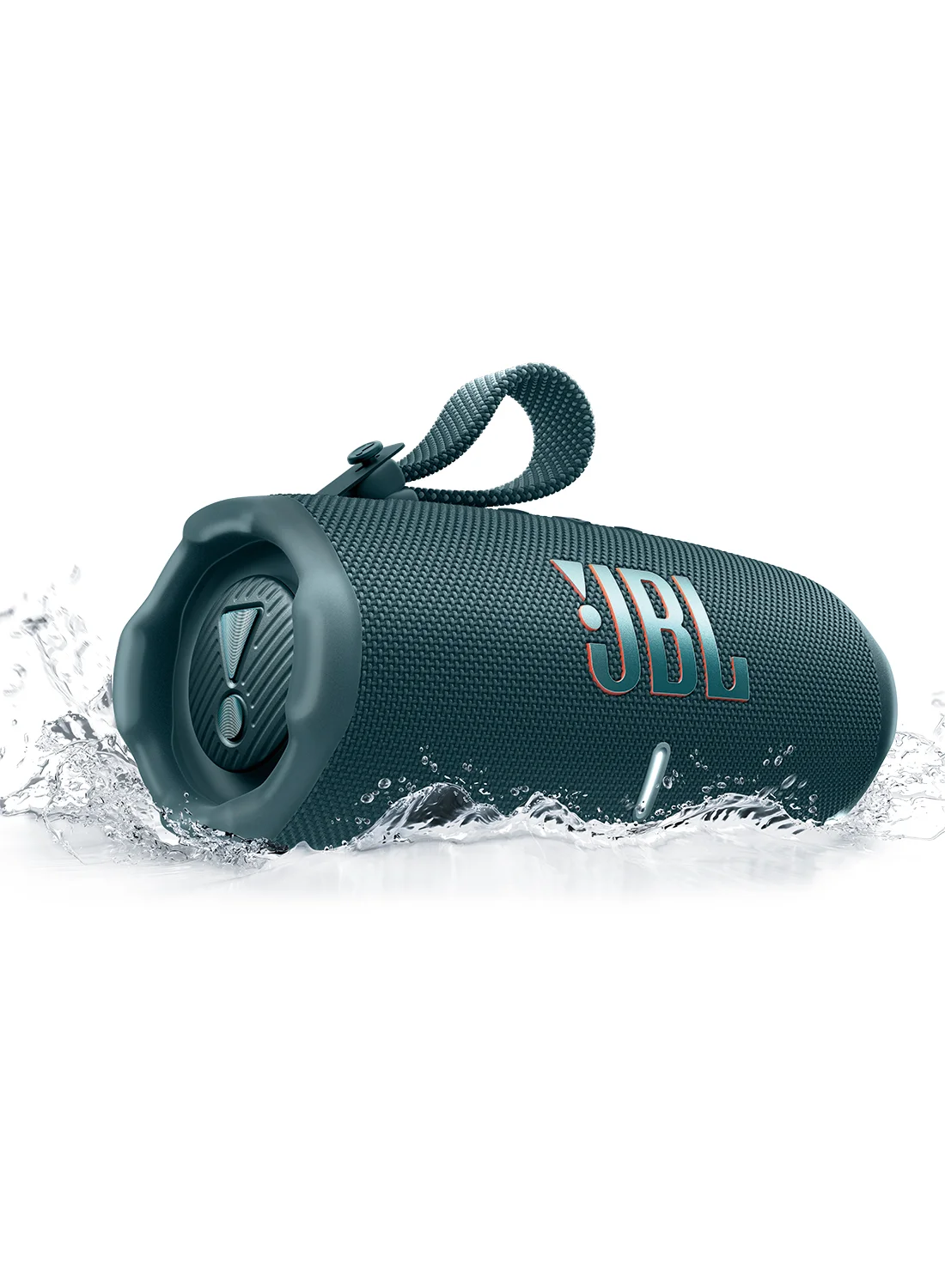 Premium Audio Portable Waterproof Bluetooth Speaker with Built-in Power Bank and Auracast Connectivity (Blue) 17elr