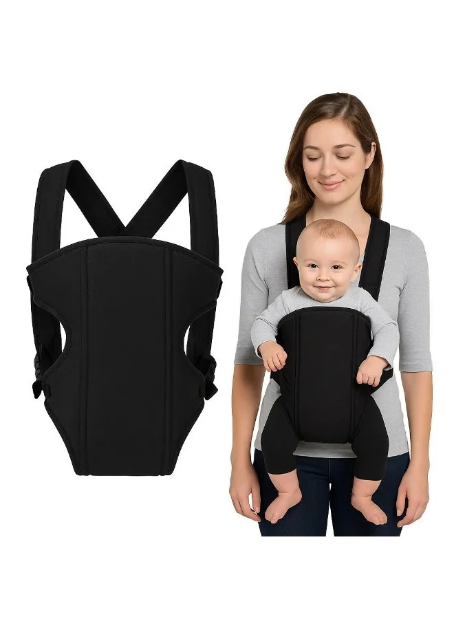 Ergonomic 4-in-1 Convertible Baby Carrier - Breathable Infant Support System for Newborns and Toddlers (Adjustable) olipb