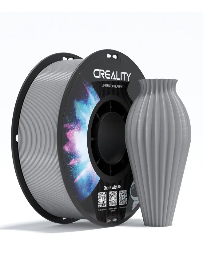 Creality PETG 3D Printer Filament 1.75mm Premium Professional Grade (Grey, 1kg) pamjw