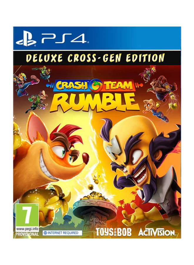 Activision Crash Team Rumble Deluxe Edition for Console Gaming (Single & Multiplayer, PS4) isubg