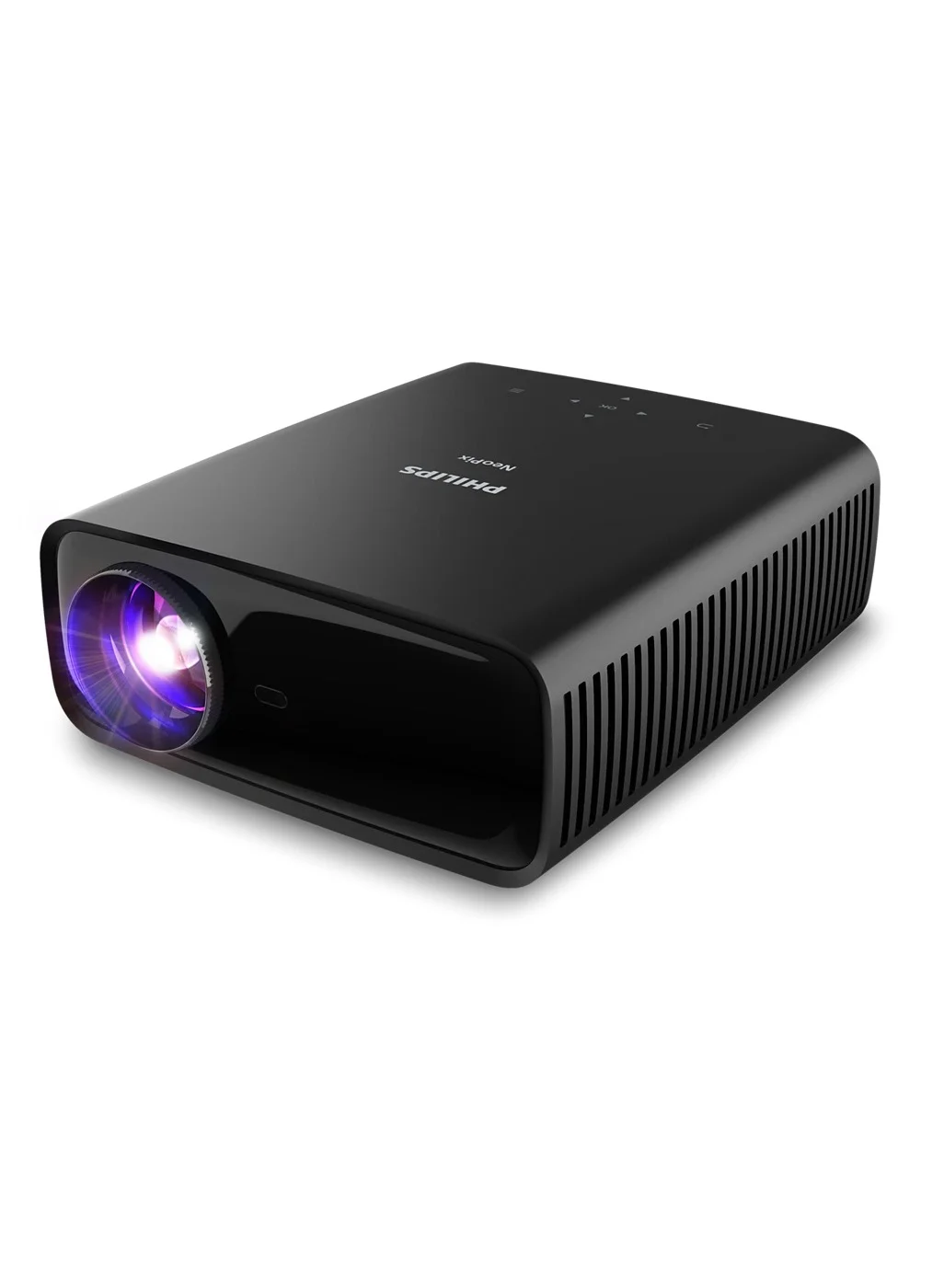 Professional Full HD 1080p Video Projector with 2.1 Sound System and High Contrast Display (Black) l39xd