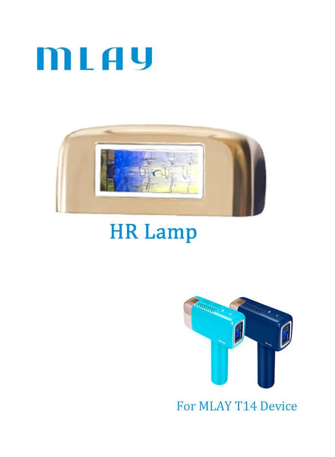 MLAY T14 Replacement Quartz Lamp for IPL Hair Removal Device (500,000 Pulses, Gold) gygo7